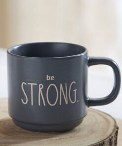 Malden Stoneware Be Strong Mug - 408 ml