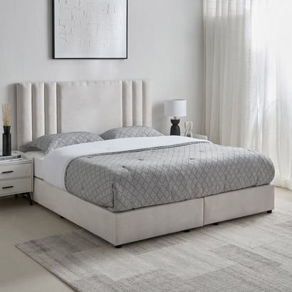 Curvy Galaxy Queen Upholstered Bed - 160x200 cm