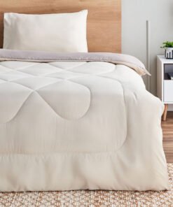 Derby 2-Piece Reversible Microfiber Single Comfort...