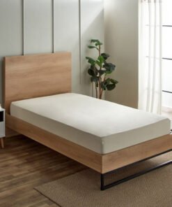 Derby Solid Microfiber Twin Fitted Sheet - 120x200...