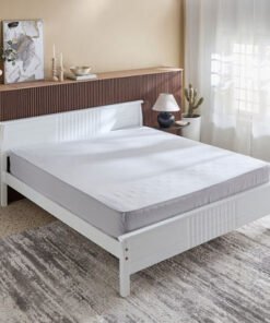 Derby Solid Microfiber King Fitted Sheet - 180x200...