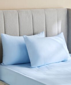 Derby 2-Piece Solid Microfiber Pillowcase Set - 45...