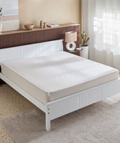 Derby Solid Microfiber Double Fitted Sheet - 140x2...