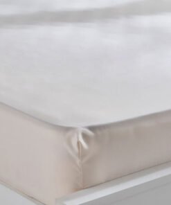 Derby Solid Microfiber Queen Fitted Sheet - 150x20...