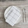 Blanco 2-Piece Check Napkin Set - 40x40 cm