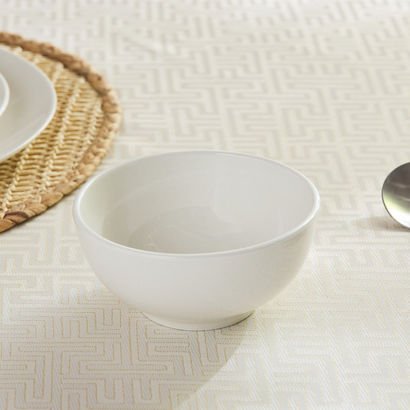 Crimsson Porcelain Rice Bowl - 12.5 cm
