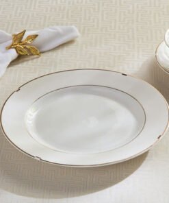 Rib Porcelain Dinner Plate - 26.5 cm