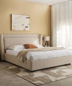Liberty Aura Smart LED King Upholstered Bed - 180x...