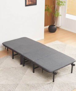 Movo Coda Day Foldable Metal Guest Single Bed with...