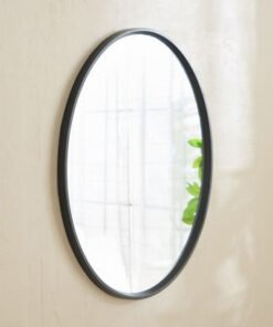 Ebern Oval Classic Mirrror - 63x83x3 cm