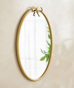 Ebern Classic Bow Mirror - 40x63.5x3 cm