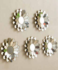 Ebern 5-Piece Wall Mirror Decor Set - 25 cm