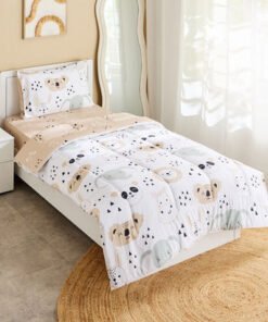 Joy Slumber 2-Piece Safari Single Microfibre Comfo...