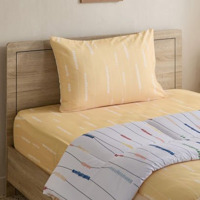 Joy Slumber 2-Piece Poppin Twin Microfibre Comfort...