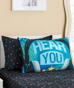 Gaming 2-Piece Slumber Console Microfibre Pillow C...