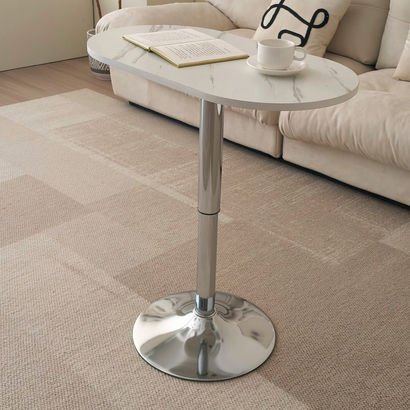 Movo Jazz Oval Height Adjustable Table