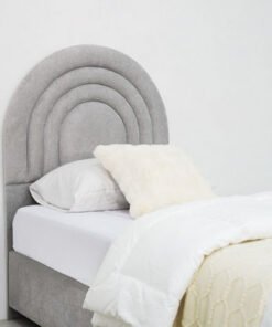 Meadow Crescent Upholstered Single Headboard - 90x...