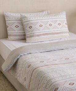 Madison Luton 3-Piece Printed Cotton Twin Duvet Co...