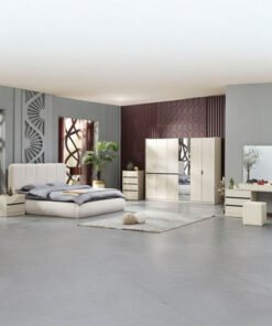 Melbourne 6-Piece King Bedroom Set - 180x200 cm