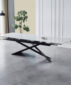 Durian 8-10 Seater Sintered Stone Extendable Dinin...