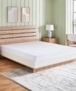 White Haven Pori Sateen Cotton Super King Fitted S...