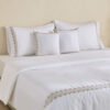 White Haven Sunara 5-Piece Embroidered Cotton King...