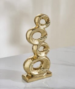 Sansa Duke Ceramic Ring Table Accent - 14x5.5x31 c...