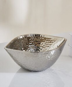 Sansa Duke Ceramic Hammered Finish Decorative Bowl...