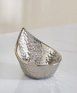 Sansa Duke Ceramic Diya Shape Candleholder - 13.5x...