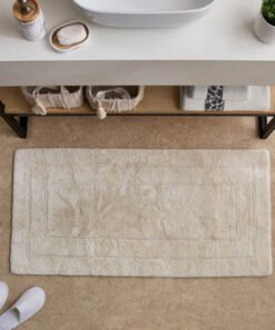 Luxy Bliss Daytona Reversible Cotton Bath Mat - 60...