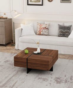 Remi 4-Ways Opening Drawers Coffee Table