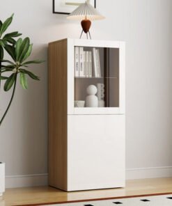 Riva 2-Door Display Cabinet with Glass