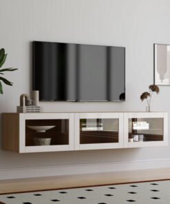 Riva Emma Wall Storage Unit with Glass Door