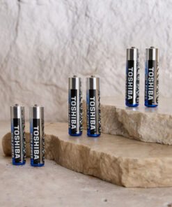 Toshiba 6-Piece AAA High Power Alkaline Battery Se...