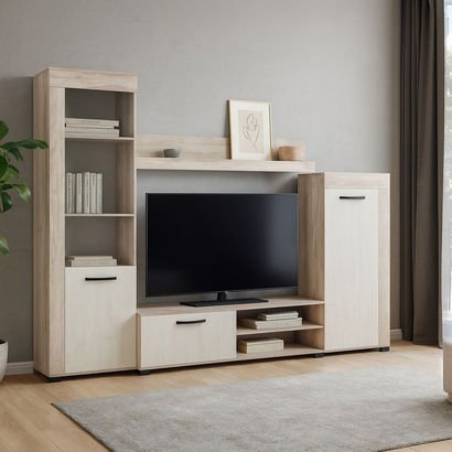 Tiago Wall Unit with Storage for TVs up to 55 Inch...