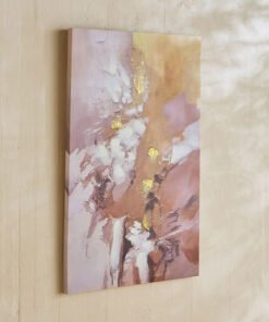 Onyx 40% Abstract Hand-Painted Framed Wall Art - 6...