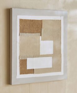 Onyx Abstract Patches 100% Hand Painting - 60x3x60...