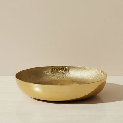 Melrose Litt Aluminium Textured Decorative Round F...