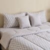 Aurora Zapta 5-Piece Printed Cotton Queen Comforte...