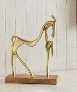 Astro Horse Table Accent - 27x10x37 cm
