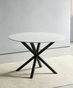 Welwick 4-Seater Round Sintered Stone Dining Table