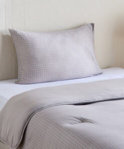 Ferum 2-Piece Stripe Microfibre Jersey Twin Comfor...