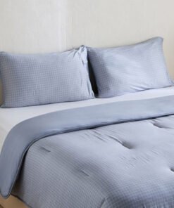 Ferum 3-Piece Stripe Microfibre Jersey King Comfor...