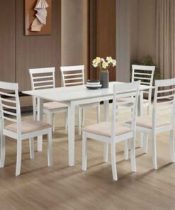 Geller 6-Seater Extendable Dining Table Set