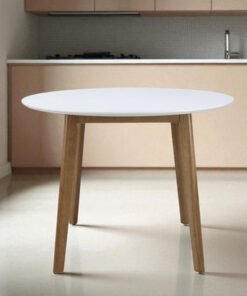Scandi 4-Seater Round Dining Table
