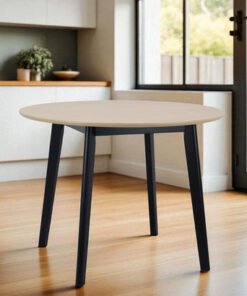 Scandi 4-Seater Round Dining Table
