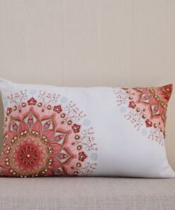 Praka Mandala Corner Embroidered Beaded Filled Cus...