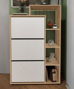 Modulix Fargo 3-Door 16-Pair Shoe Cabinet