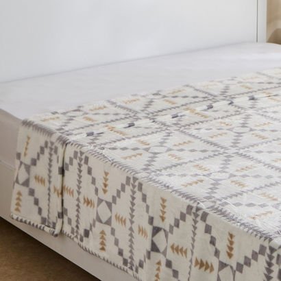 Matrix Sanok Printed Flannel Queen Blanket - 200x2...