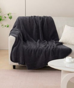 Logan Chenille Double Layer King Blanket - 220x240...